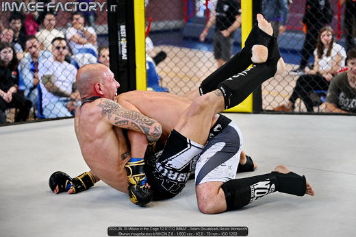 2024-05-18 Milano in the Cage 12 01712 IMMAF - Adam Bouabbadi-Nicolo Montecchi